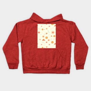 Boho Sunshine Pattern Kids Hoodie